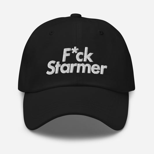 F*CK Starmer Large Font Cap - Black