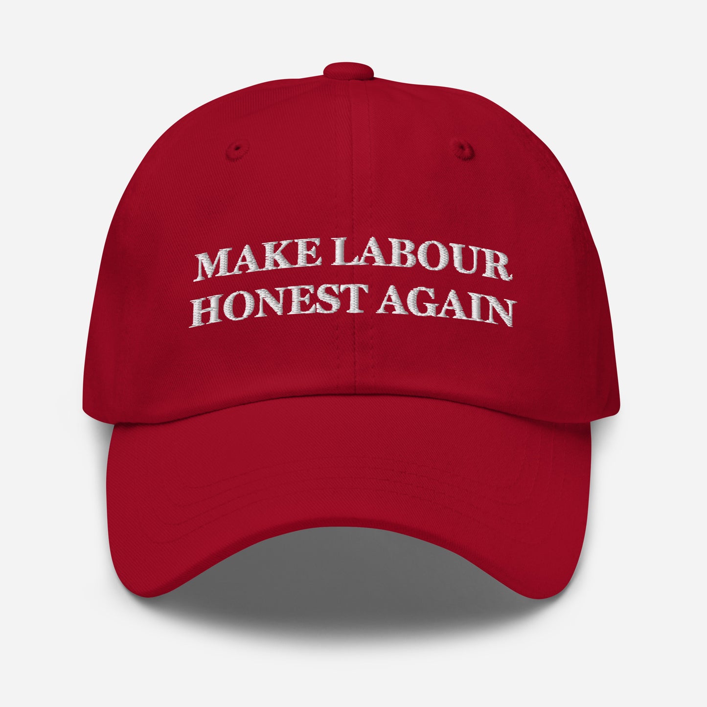 Make Labour Honest Again Cap - Red