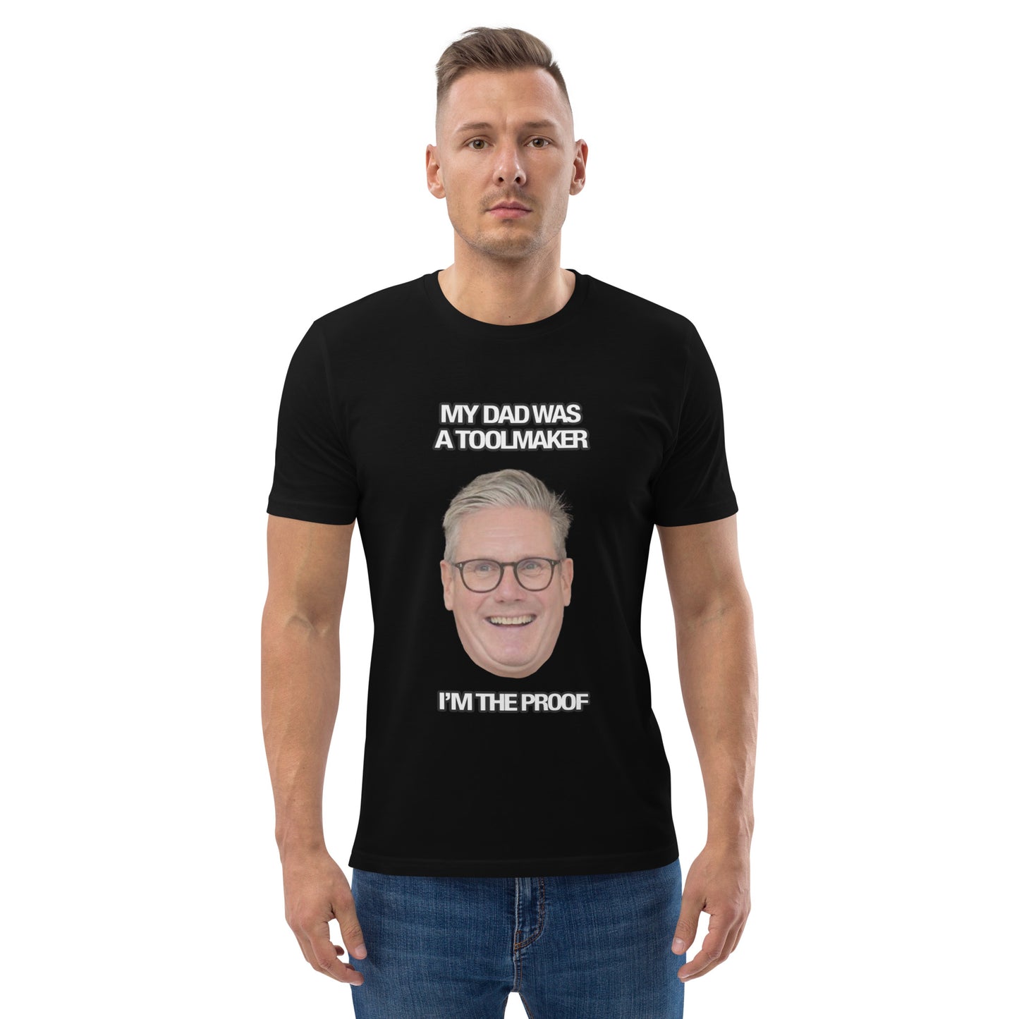 My Dad Was A Toolmaker Proof - T-Shirt - Black