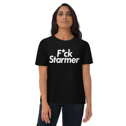 F*CK Starmer Large Font T-Shirt - Black