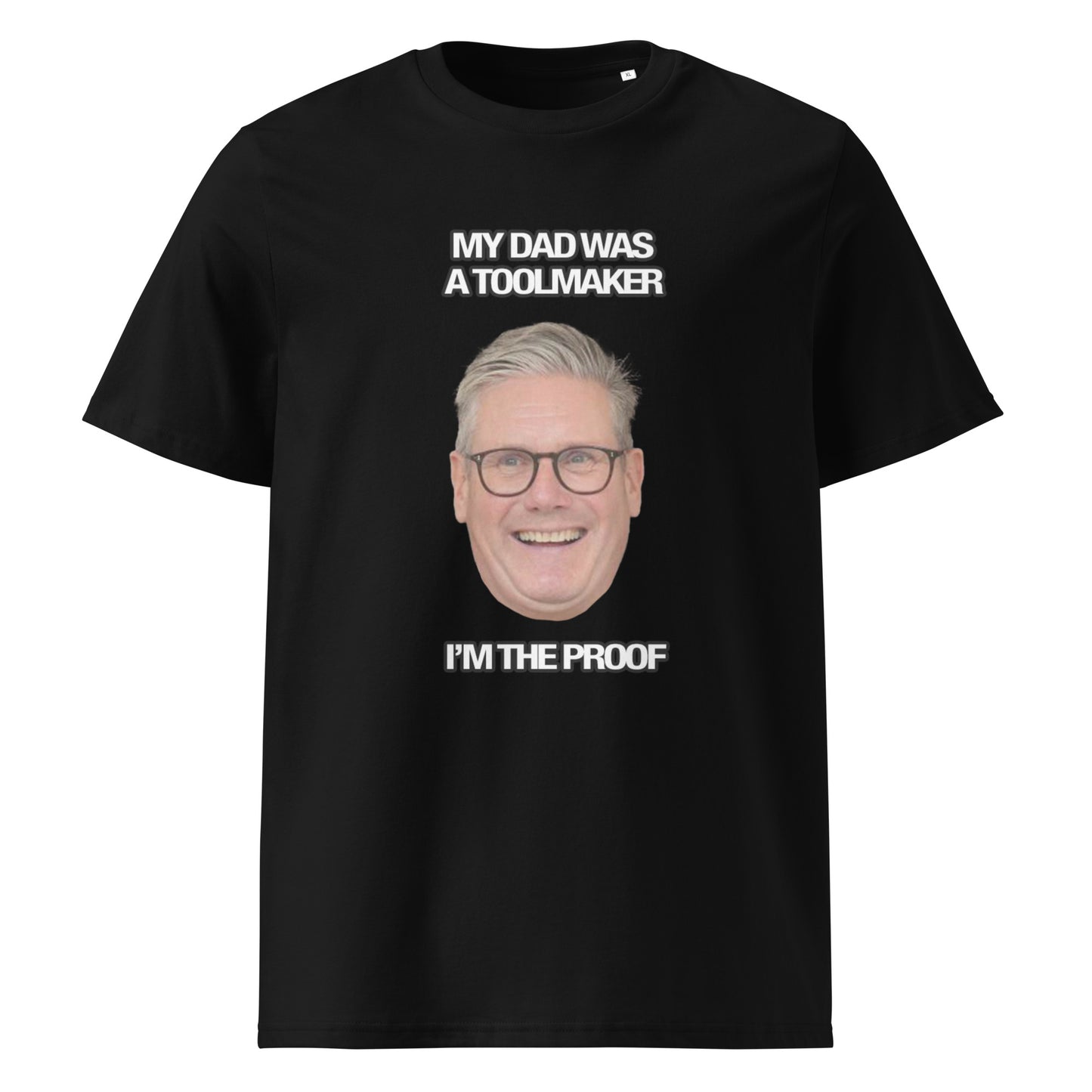 My Dad Was A Toolmaker Proof - T-Shirt - Black