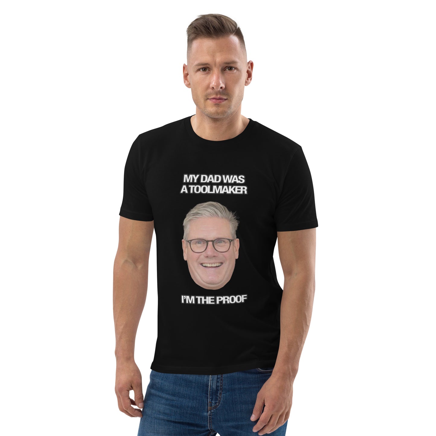 My Dad Was A Toolmaker Proof - T-Shirt - Black