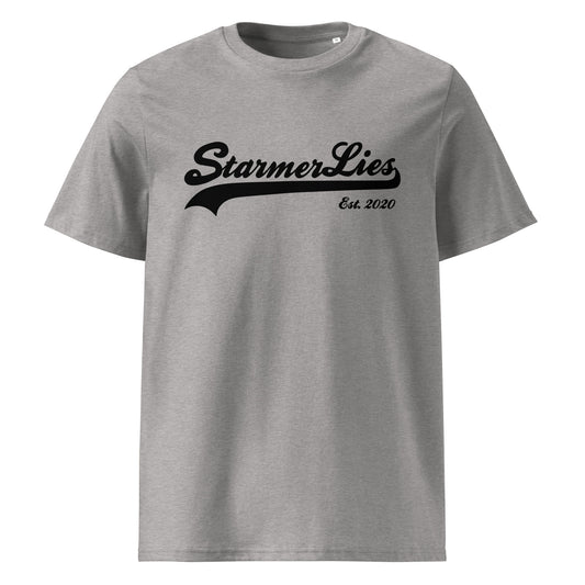 Starmer Lies T-Shirt - Grey