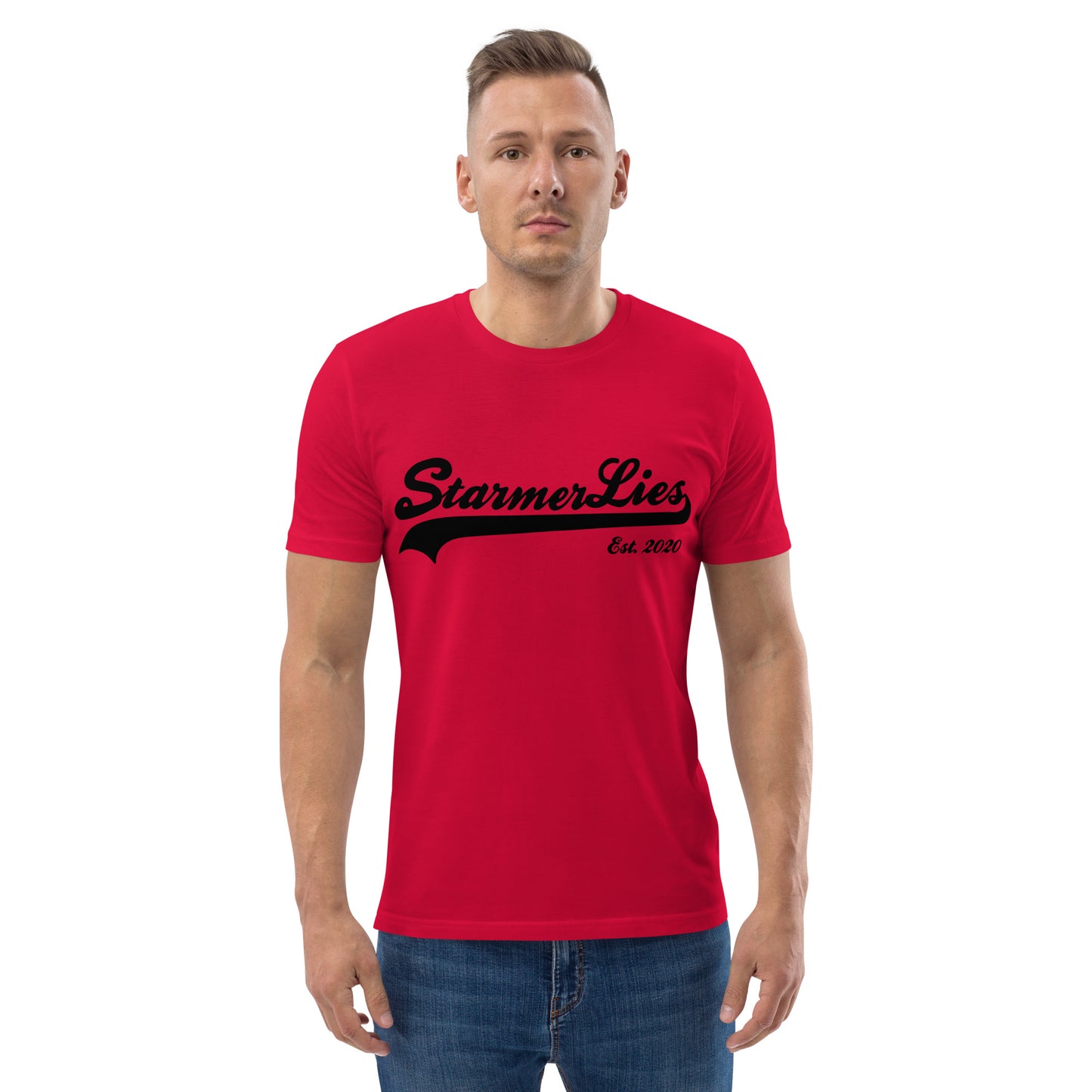 Starmer Lies T-Shirt - Red