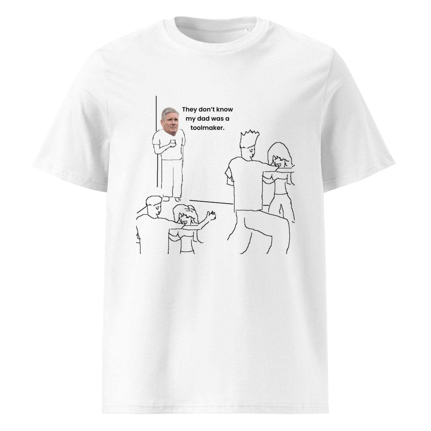 They Don't Know Toolmaker T-Shirt - White